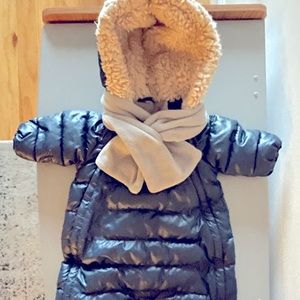 7 A.M. Enfant Duodoune 0-3 Months Warm infant bunting